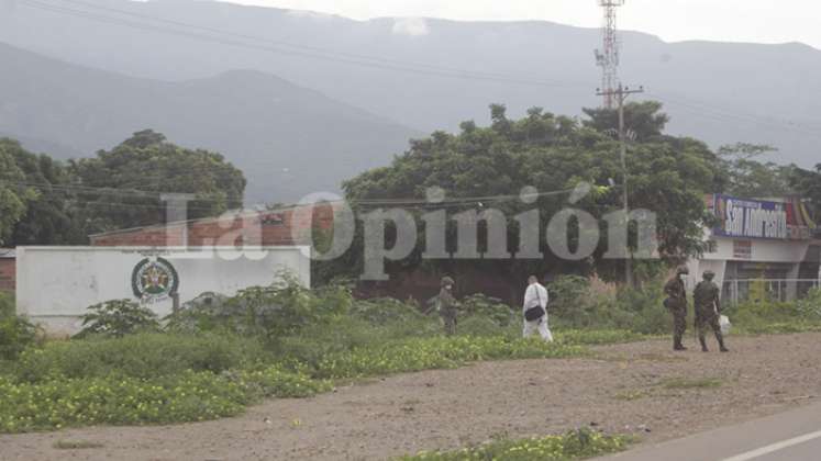 Enfrentamientos en zona fronteriza