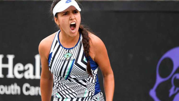 María Camila Osorio jugará los cuartos de final de Charleston. 