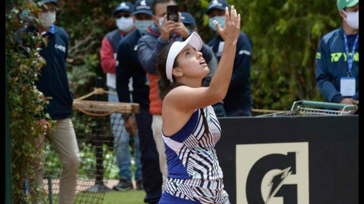 María Camila Osorio Serrano jugará cuartos de final de la Copa Colsanitas.