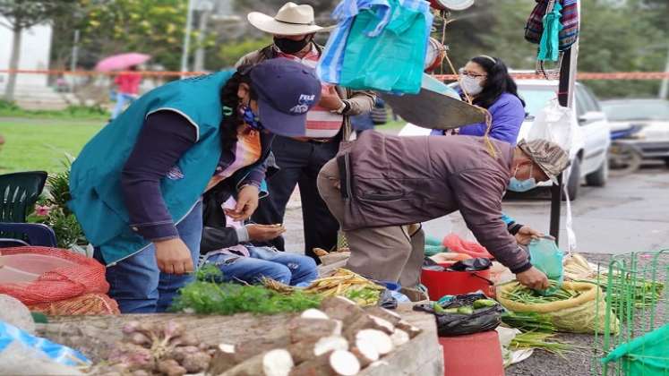 Los agricultores aseguran que están de acuerdo, porque buscan proteger la salud de las comunidades de Pamplona./ Cortesía/ La Opinión 