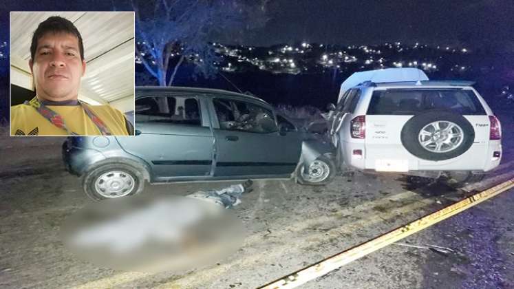 El accidente ocurrió a las 7:30 de la noche, en el Anillo Vial Occidental, alrededor de la entrada al corregimiento