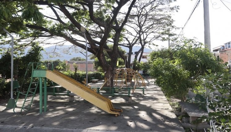 Altamira, "Un buen sitio para vivir" El parque de Altamira también es conocido como ‘Parque de La Araña‘. /Cortesía /La Opinión