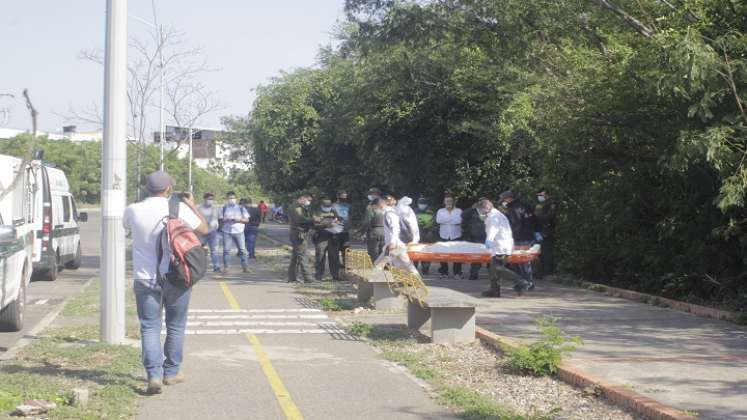 El cadáver de Alid José Beaujon Vlacio fue hallado la mañana de ayer.