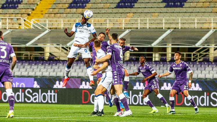 Zapata llegó a 13 festejos en la temporada con un Atalanta que busca uno de los puestos a la próxima Liga de Campeones. / Foto: @Atalanta_BC