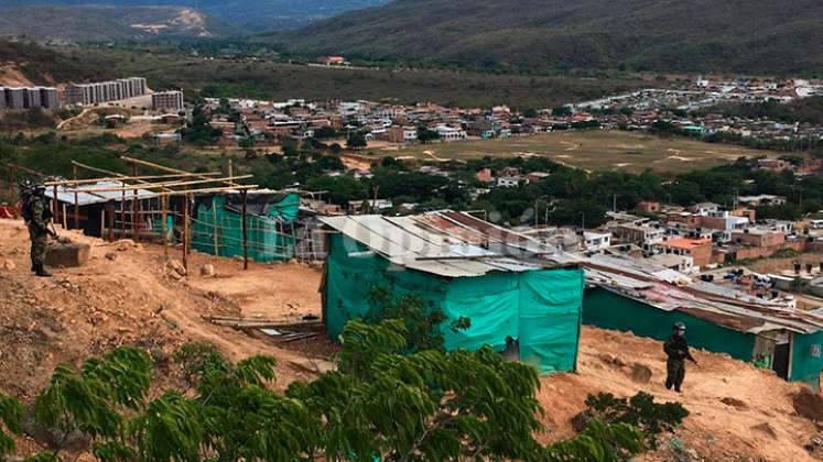 En esta zona del municipio de Los Patios, los residentes esperan que las autoridades desarticulen completamente a dicha banda.