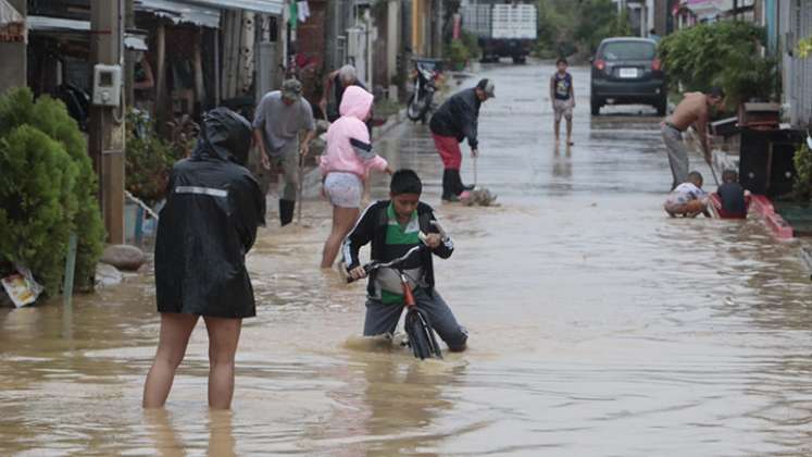 Lluvias en Cúcuta.