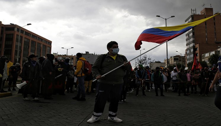 Manifestaciones contra la reforma tributaria. Manifestaciones contra la reforma tributaria.