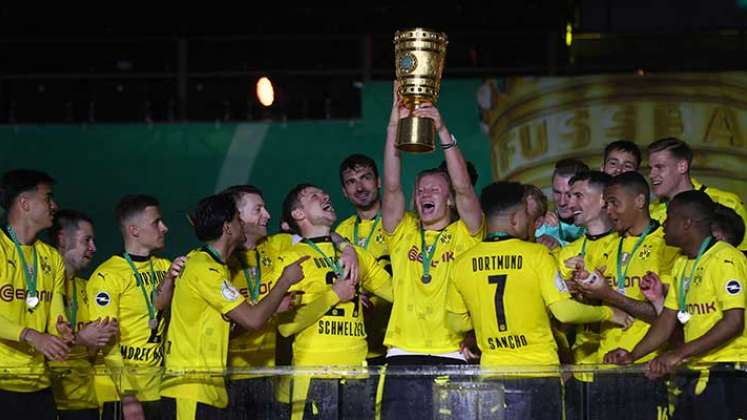 Erling Haaland una de las grandes figuras del Borussia Dortmund