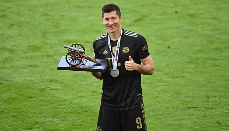 Robert Lewandowski, delantero del Bayern Múnich