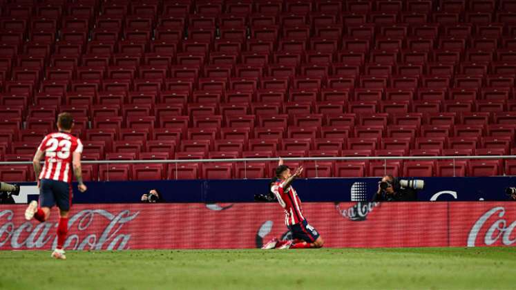 El Atlético Madrid enfrenta este domingo al Osasuna. / Foto: Twitter Atlético de Madrid