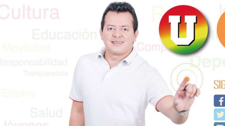 Deiby Arias, concejal del Partido de la U, fue denunciado de golpear a su pareja sentimental. /Foto La Opinión