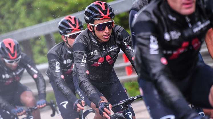 Egan Bernal brilló en la sexta etapa del Giro de Italia. 