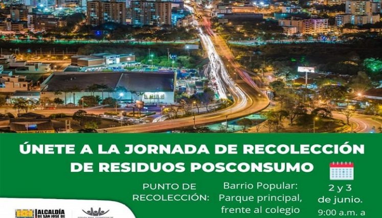 Jornada de posconsumo para Cúcuta. / Cortesía/ La Opinión 
