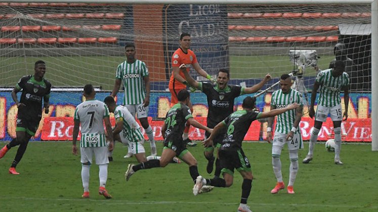 La Equidad seguros eliminó a Atlético Nacional en los cuartos de la Liga colombiana. 