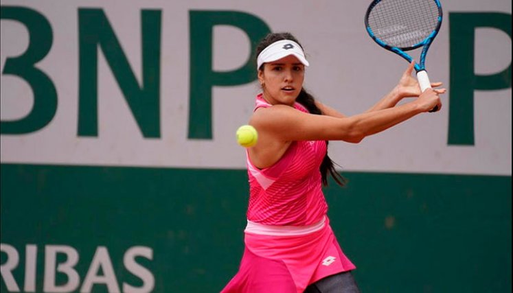 María Camila Osorio Serrano, 98 del mundo, disputa la ronda previa al Roland Garros. 