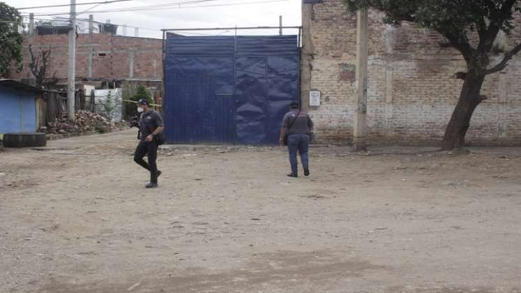 El hecho ocurrió a las 11:30 de la mañana de ayer.