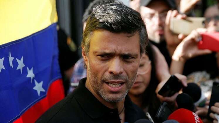 Leopoldo López, líder opositor venezolano exiliado en España./ Foto: AFP