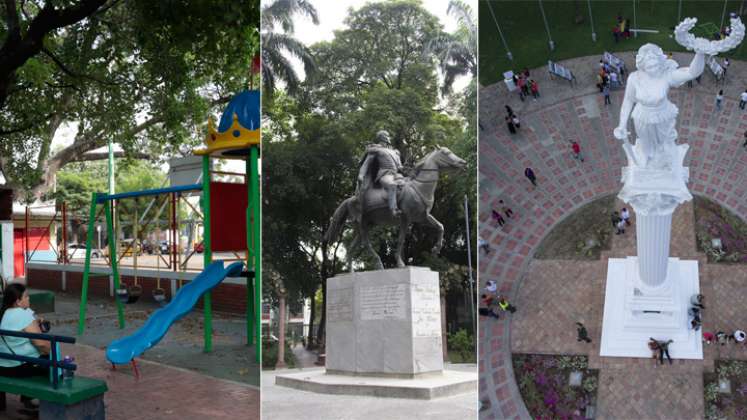 En siete meses de trabajo, el equipo jurídico de Planeación ha logrado liquidar las concesiones de tres parques: el del barrio San Rafael, el de Colsag, conocido como Simón Bolívar; y La Victoria, conocido como Colón, en el barrio La Playa. / Foto: La Opinión