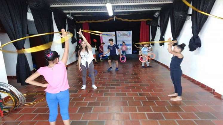 Durante 4 años, se han impartido conocimientos para expandir el amor por el circo en Cúcuta. / Foto Cortesía