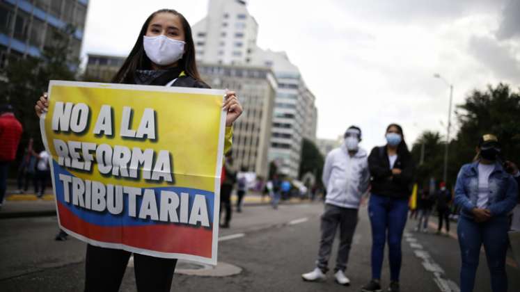 La propuesta de reforma tributaria presentada por el Gobierno provocó hace un mes las protestas que llevaron a que fuera retirada.