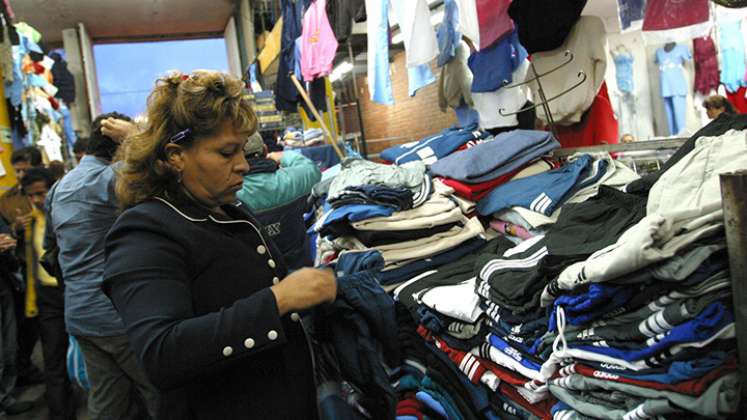 Comercio afectado por el paro nacional.