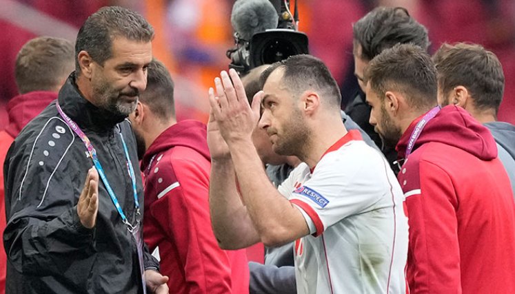 Goran Pandev, goleado de Macedonia del Norte. 