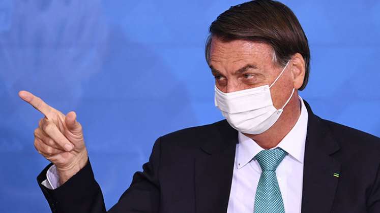 Jair Bolsonaro, presidente de Brasil.