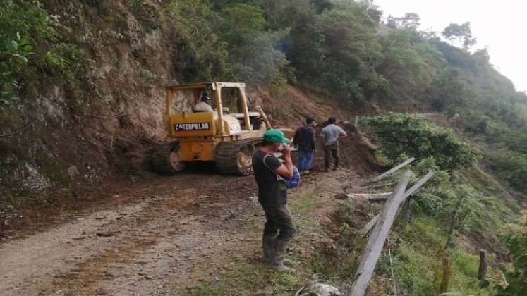 Los tramos más críticos se encuentran en sectores como Cerro Negro, Espíritu Santo, Sinuga, La Samaritana y Nuevo Amanecer en donde se hace un diagnóstico. / Cortesía.