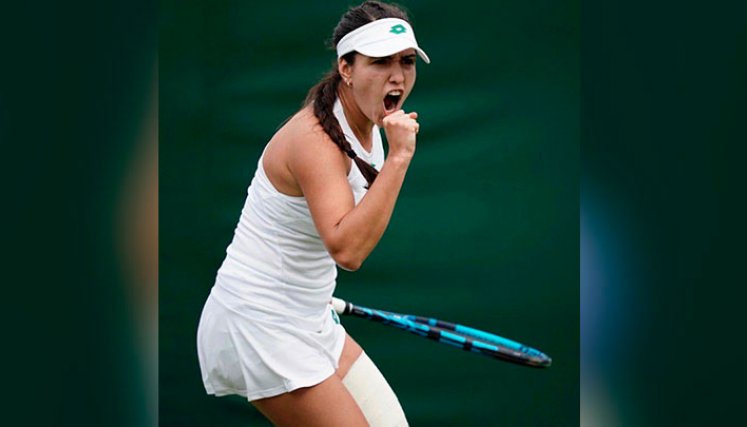 María Camila Osorio jugará la tercera ronda de Wimbledon 2021. 