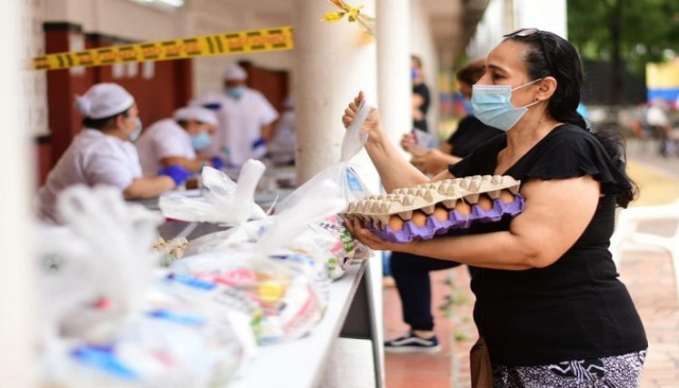 Entrega del PAE en Cúcuta aumentó 8000 cupos. / Cortesía/ La Opinión 