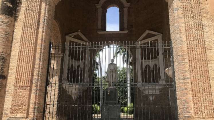 Ruinas del Templo Histórico, en Villa del Rosario./Foto: La Opinión