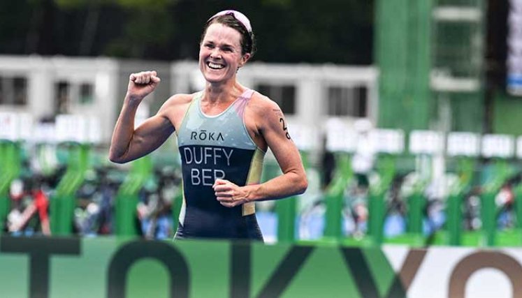 Flora Duffy, triatleta de Bermudas le dio el primer oro a su país