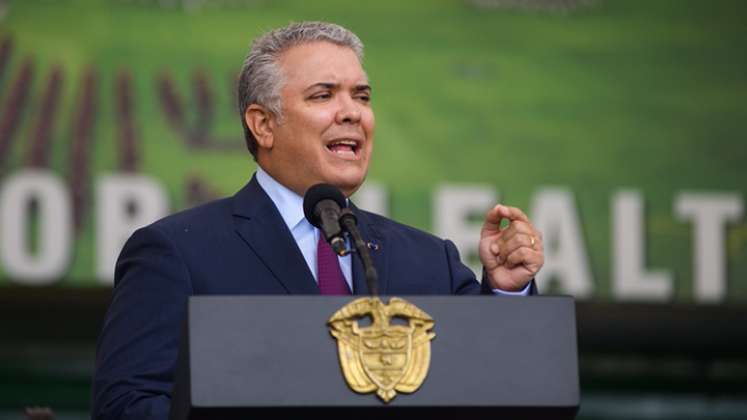 Iván Duque, presidente de Colombia.