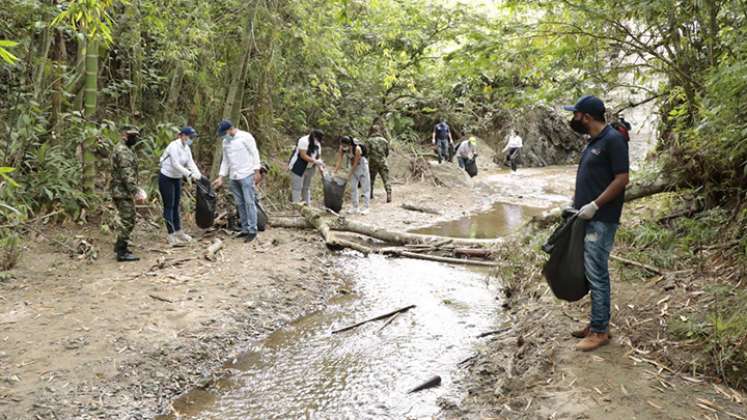 En la vereda La Pradera se recolectaron 300 kilos de inservibles y se aprovecharon 125 para reincorporarlos a la cadena productiva.