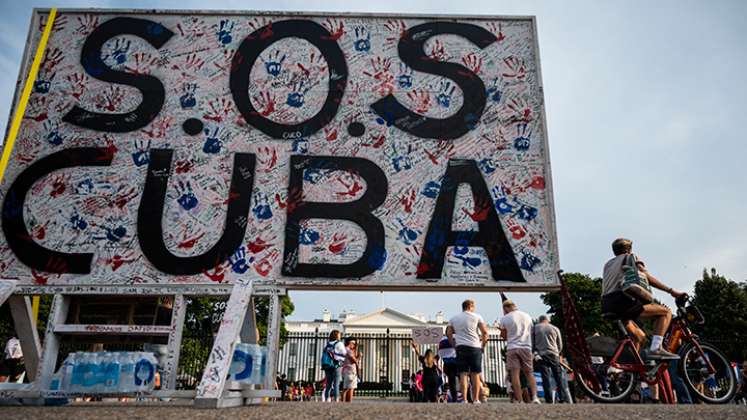 Manifestaciones en Cuba.