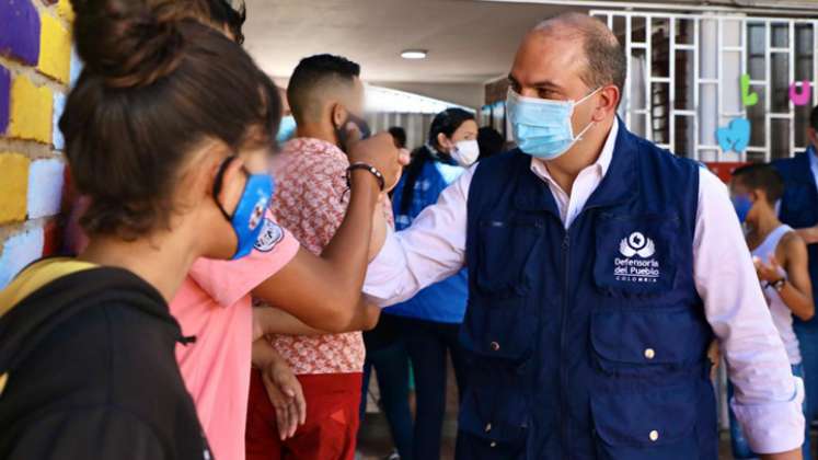 Carlos Camargo Assis indicó que esta situación es alarmante puesto que los menores de edad además de ingresar solos a Villa del Rosario y Cúcuta no cuentan con un acompañamiento institucional que vele por el respeto de sus derechos. / Foto: Cortesía