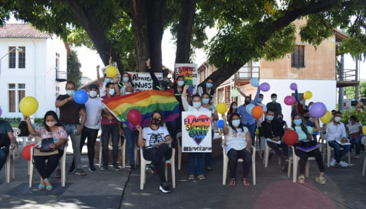La Alcadlía ofreció una feria de servicio para esta comunidad diversa. / Foto: Cortesía