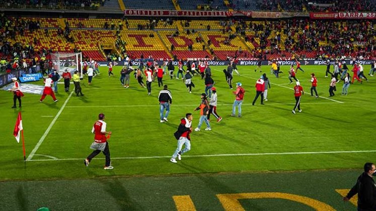 Estadio Nemesio Camacho 'El Campín' de Bogotá, mantendrá las puertas cerradas al público.