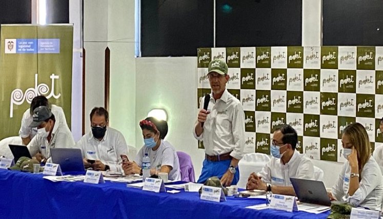 Los alcaldes de las zonas PDET estuvieron presentes. / Cortesía/ La Opinión 