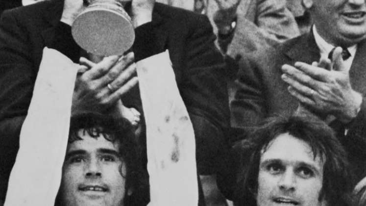 Gerard Müller escribió su leyenda en la selección, la impasible Alemania Occidental de los años 1970 que ganó la Eurocopa-1972 y el Mundial-1974, después de quedar tercera en el Mundial-1970. / Foto: AFP