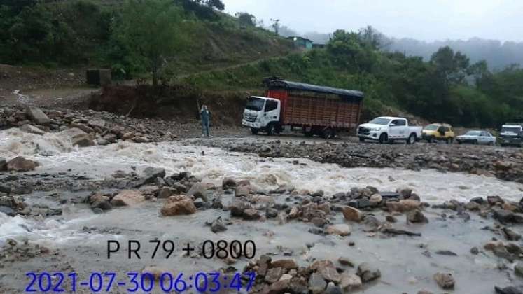 Invías instala un puente militar en Bojabá.