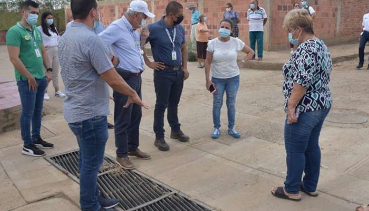 alcantarillado pluvial en el barrio Heliópolis./Foto Cortesía