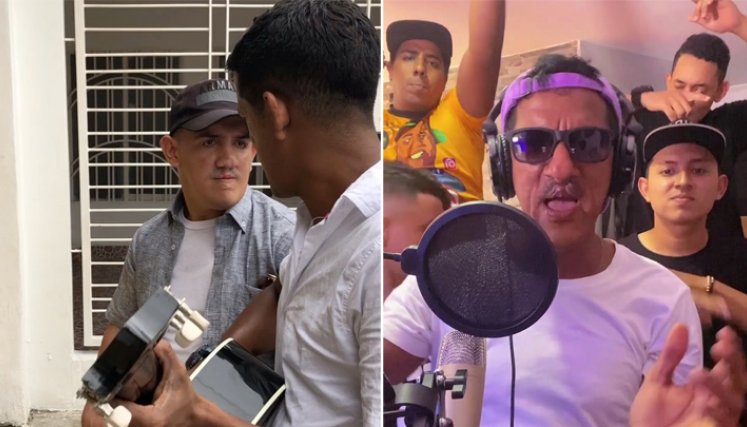 William Calderón Torres (izquierda) vive en San Luis. Estilh Ramos desde hace un año quedó fascinado con las redes sociales. Se dedica a hacer videos ‘burlándose’ de sí mismo. William Calderón Torres (izquierda) vive en San Luis y está feliz con el amor y apoyo que está recibiendo en las redes sociales. Estilh Ramos desde hace un año quedó fascinado con las redes sociales. Se dedica a hacer videos ‘burlándose’ de sí mismo. / Fotos: Cortesía