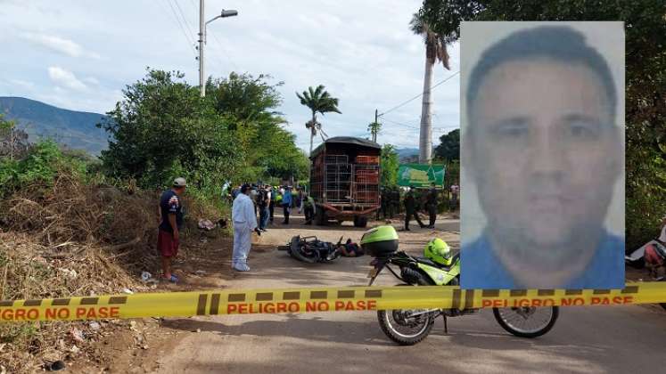 La víctima se movilizaba en una motocicleta.