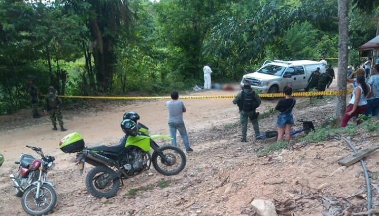 El sábado asesinaron a Eliécer Sánchez y Hernando Sogamoso