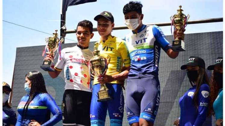Sebastiá Galvis, ciclista colombo-venezolano, ganador  de la Vuelta de la Juventud venezolana