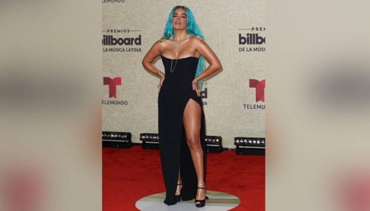 Karol G brilló en los Billboard