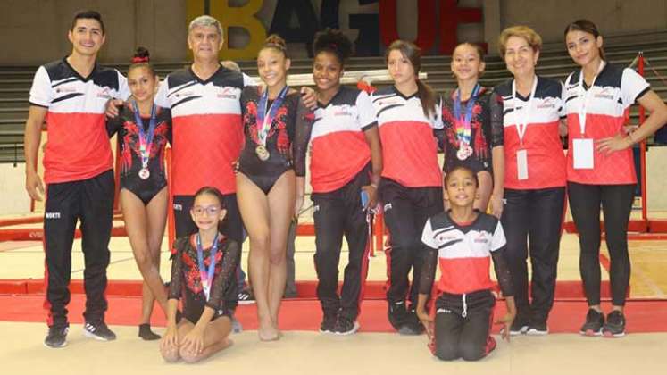 Las damas fueron protagonistas en el nacional de gimnasia