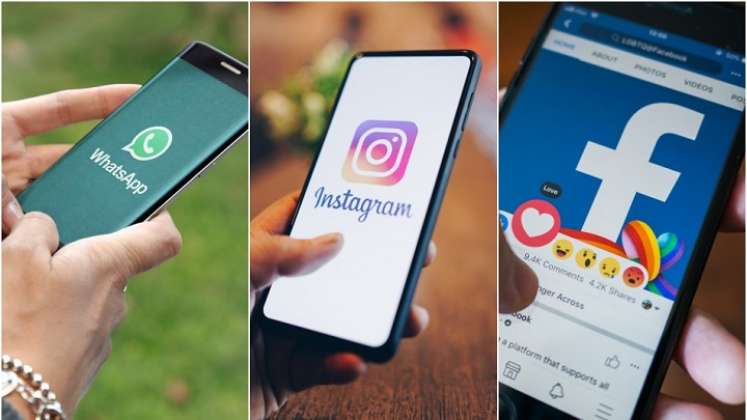 Regresan Whatsapp, Facebook e Instagram, pero persisten fallas./Foto: internet