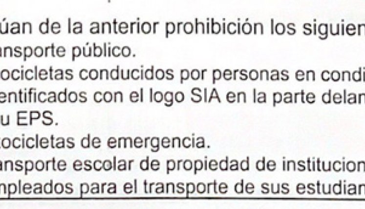 Excepciones